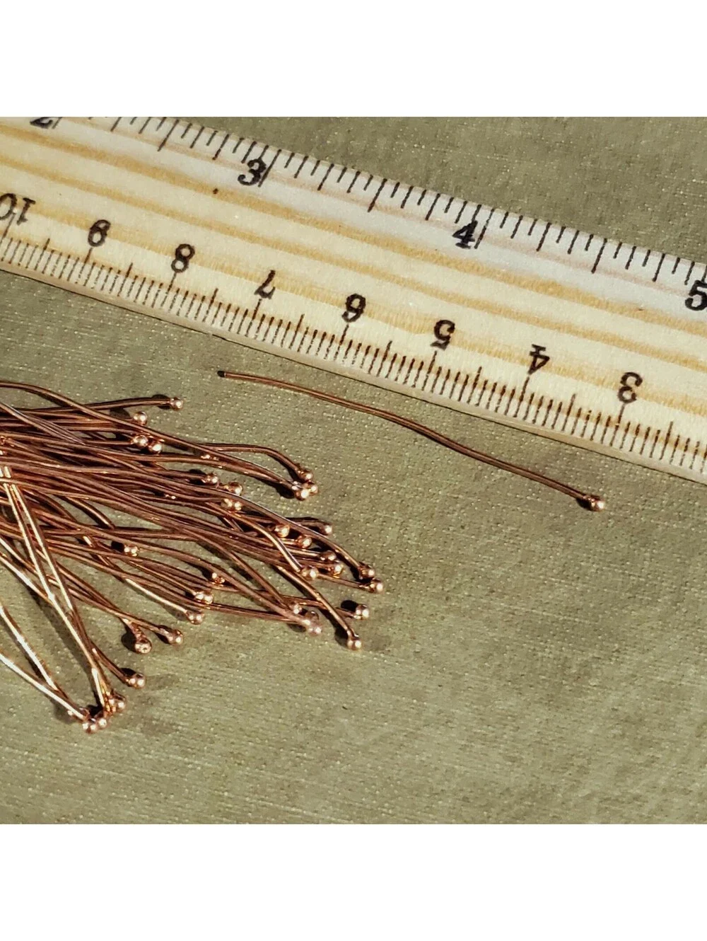 Solid Raw India Copper Handmade 1.5
